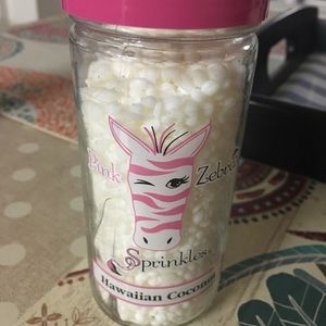 Hawaiian Coconut Pink Zebra Sprinkles